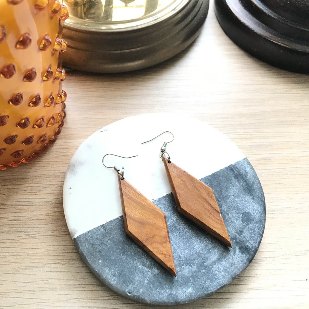 Wood Earrings